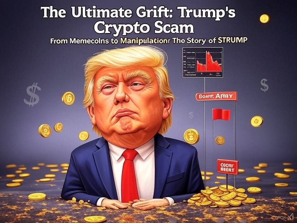 The Ultimate Grift: How Trump's Memecoin Reveals His True Colors as a Scam Artist