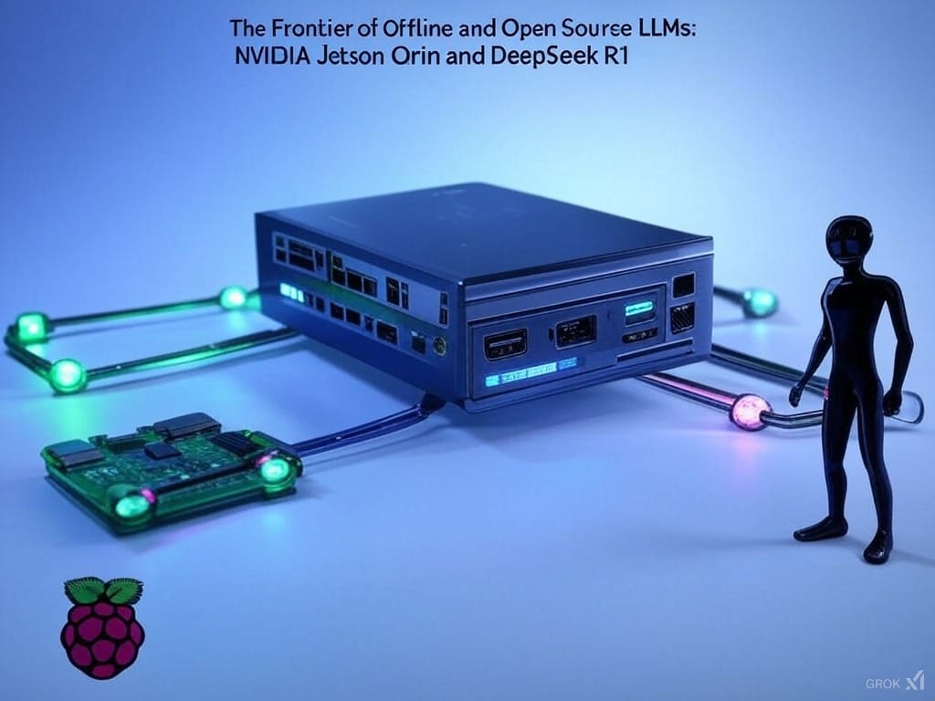 The Frontier of Offline and Open Source LLMs: NVIDIA Jetson Orin and DeepSeek R1